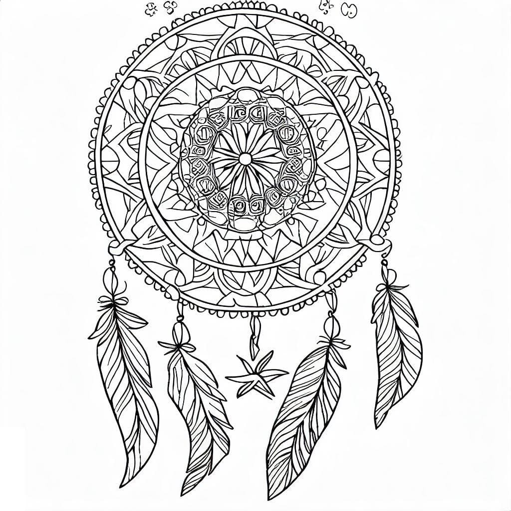 Mandalas Attrape rêves 27